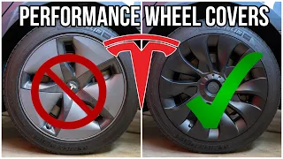 Tesla Uberturbine Performance Wheel Covers: Better than Rimetrix Orbital and Aerowheel?