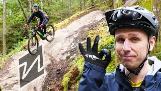 She Rode Her First Ever Black Diamond MTB Trail!