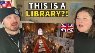 Americans React to Manchester Libraries: Portico, Chetham's & John Rylands