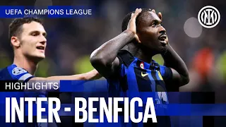 INTER 1-0 BENFICA | HIGHLIGHTS | UEFA CHAMPIONS LEAGUE 23/24 ⚽⚫🔵