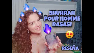 SHUHRAH POUR HOMME DE RASASI 🔥UNISEX ? RESEÑA