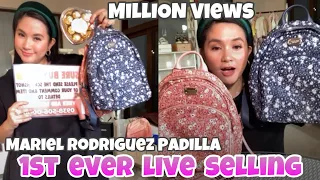 Mariel Padilla viral 1st ever LIVE SELLING ng preloved nya di makapaniwala si Robin million views