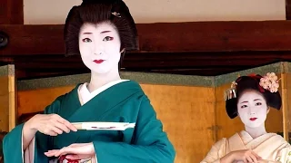 上七軒芸･舞妓奉納舞　上七軒夜曲　北野天満宮節分祭 ２０１６　Dedication dance of Geiko and Maiko