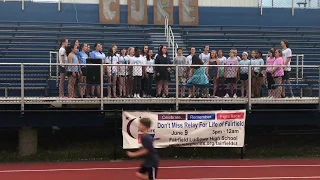 FWMS Chamber Choir performs “Africa” by Toto at Fairfield Relay for Life 2018