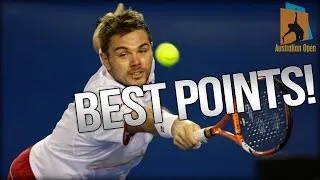 Stanislas Wawrinka - Best Points @ Australian Open 2014