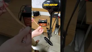 How to connect your trolling motor to a battery with a circuit breaker