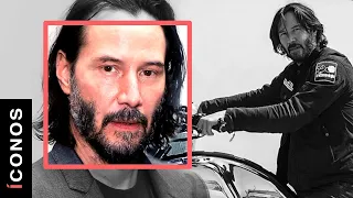 Mujer choca la moto de Keanu Reeves y lo culpa a él. Hasta que el actor aparece... | íconos