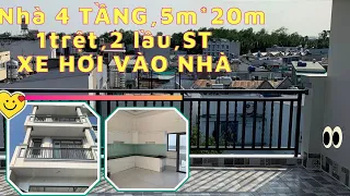 Bán Nhà Quận 7 I Nhà 4 Tầng 5m*20m, HXH, Giá Ngộp I Nhà Đất Thiên Hưng