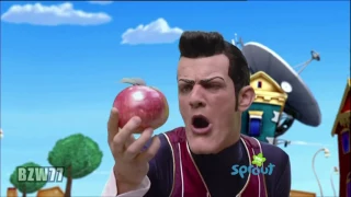 Every Word Robbie Rotten Says in Lazytown S1E3 Sorted Alphabetically