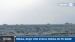 Rusia se pregătește să atace Odesa de pe mare, anunță armata ucraineană