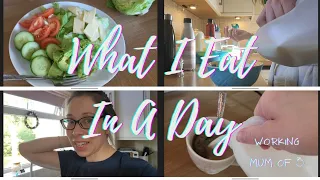 What I Eat In A Day | Working Mum of 3 | Self Employed Cleaner | DITL