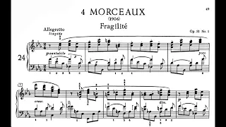 Scriabin: Quatre Morceaux, Op. 51 (Kastelsky)
