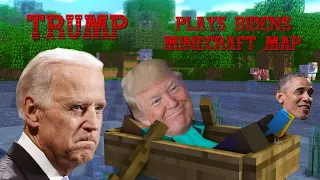 Trump Plays Biden's Minecraft Map (Ep. 3)