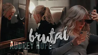 Audrey Hope | it's brutal out here [gossip girl]