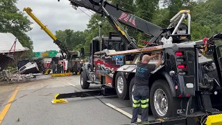 I-684 Tractor Trailer Accident