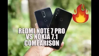 Redmi Note 7 Pro vs Nokia 7.1 Comparison- Which is better smartphone to buy?