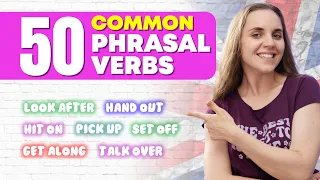 50 SUPER COMMON Phrasal Verbs in English