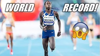 ANOTHER WORLD RECORD GOES DOWN! || Christine Mboma Breaks the World Junior Record in the 200 Meters!