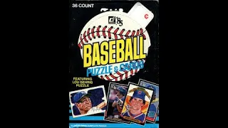 Back in Time: 1985 Donruss Wax Box !!! 36 packs !!!