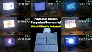 All PS1 Models Comparison & Benchmarks! (4K)