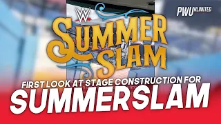 WATCH: First Look At The Stage Construction For SummerSlam