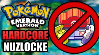 Can I Beat A Hardcore Nuzlocke Without Healing from Pokécenters OR Items?!