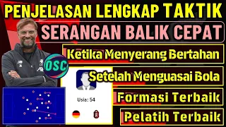 PENJELASAN LENGKAP SERANGAN BALIK CEPAT TAKTIK GEGEN PRESSING MENYERANG BERTAHAN EFOOTBALL 2023