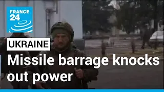 Russian strikes on Ukraine: Missile barrage knocks out power, kills several people • FRANCE 24