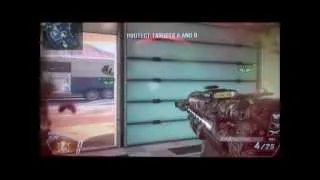 INSANE CROSS MAP SNIPER WALLBANG (Black Ops 2 Gameplay Clip)