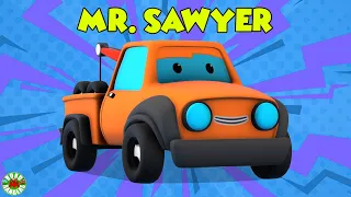 Mr. Sawyer The Tow Truck + More 3D Kids Music Videos by Road Rangers