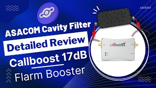 Callboost 17dB Flarm Booster & ASACOM Cavity Filter Detailed Review