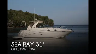 [UNAVAILABLE] Used 2004 Sea Ray 280 Sundancer in Gimli, Manitoba