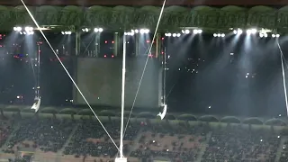 6/1/22 Milan vs AS Roma 3-1, la formazione giallorossa letta dallo speaker di San Siro