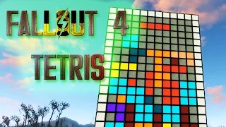 Fallout 4 Tetris With Lightboxes Pixel Art