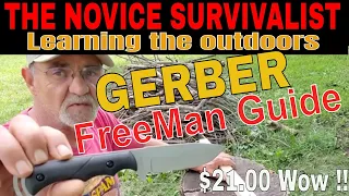 GERBER Freeman Guide -  Fixed Blade Knife - Perfect for the price