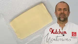 Kitchen Montersino - Pasta sfoglia 100% panna (pastello grasso)