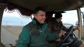 Калибруем трансмиссию PST на John Deere 8520  + установка форсунок на комбайн John Deere T670