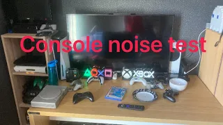 Console noise test