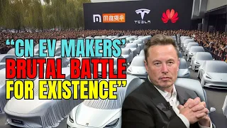 Cash Crunch Crisis: CN EV Makers in a Brutal Battle for Existence! Electric Vehicles Bloodbath!