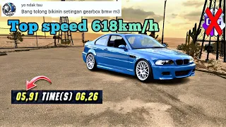 Best Gearbox BMW M3 GTR Car Parking 1695hp, New Update 2023