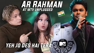 The Master Of Musical Layers | Latinos React to AR Rahman YEH JO DES HAI TERA | Unplugged | Swades