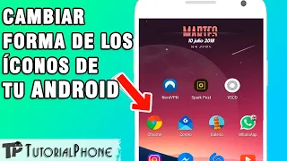 Cómo CAMBIAR LOS ICONOS en tu teléfono Android SIN DESCARGAR Apps