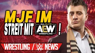 Streit zwischen MJF und AEW, Wirbel um das Wrestlemania Main Event | Wrestling/WWE NEWS 34/2022