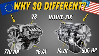 Why US Trucks DON’T Have 770 hp Like in Europe