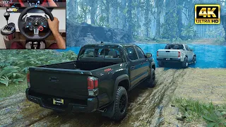 Toyota Tacoma & Mercedes X-Class | Offroading | The Crew Motorfest | Logitech G29 gameplay