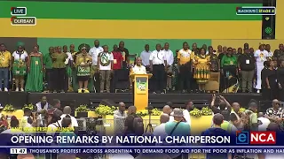 ANC Manifesto Launch | Opening remarks by national chairperson