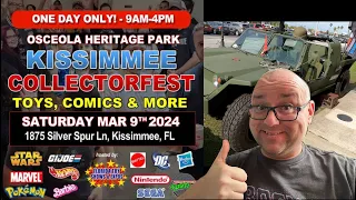 JEREMY REWINDS KISSIMMEE FLORIDA TOY SHOW 2024!