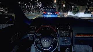 [GTA5] Ford Explorer 2019 | Night Driving | NaturalVision Evolved | Ray Tracing