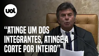 Fux diz que Bolsonaro ataca integrantes do STF e cancela reunião entre Poderes