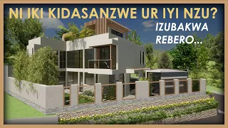 Special Minimalist L- House design in #Rebero | Inzu yoroheje kd idasanzwe #kigalirwanda #architect